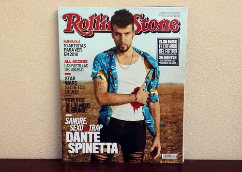 Revista Rolling Stone 238 - Dante Spinetta Pastillas Starwar