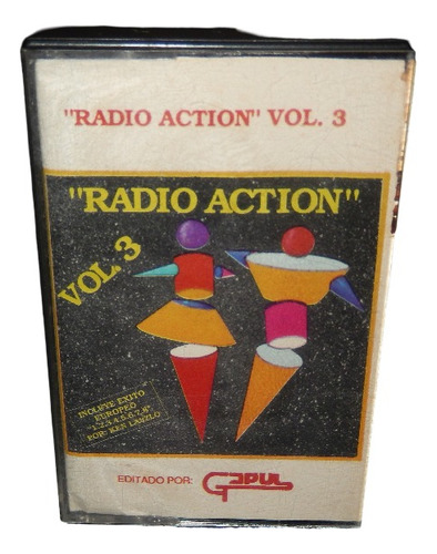 Gapul Radio Action Vol.3 Original 1987 Cassette Impecable!