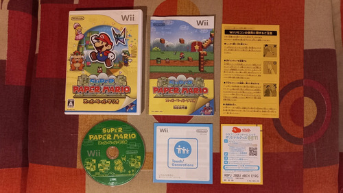 Juego Super Paper Mario Para Nintendo Wii (Usado)