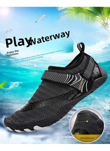 Zapatos Acuáticos De Fondo Blando Para Hombre Y Mujer, Playa, Natación Y Buceo