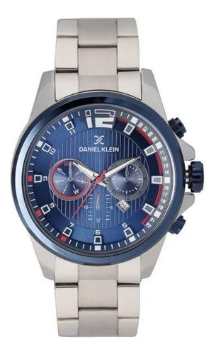 Relogio Masculino Premium Blue Dk Dk11200-4 Daniel Klein