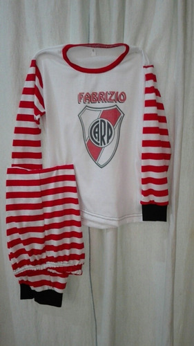Pijamas Futbol -liquidacion Invierno.manga Larga-t:2-4