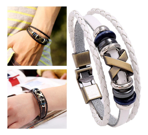 Brazaletes Material Cuero Brazaletes De Brazalete Brazalete