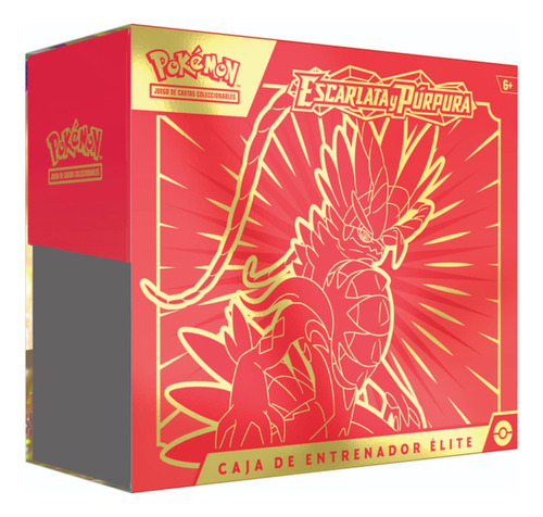 Pokémon Scarlet And Violet Elite Trainer Box Escarlata Españ