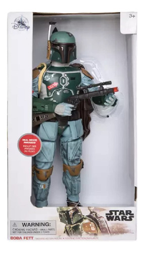 Figura De Acción Parlante De Boba Fett - 13 1/2 - Star War.