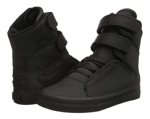 Tenis Supra Society 2 Negro Bota Original Skate Talla 26mx 8us | Meses sin  intereses