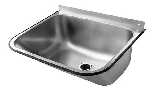 Tanque De Parede Docol Monobloco 01704504 55x45 Inox Polido Cor Aço polido