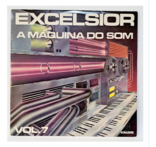 Rádio Excelsior 10 Discos Vinil Lp A-máquina-do-som Inter