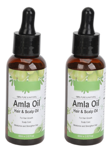 Aceite De Amla Nutritivo Para El Cabello, 2 Unidades, 60 Ml,