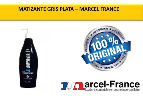 Matizante Gris Plata Marcel France Original Garantizada