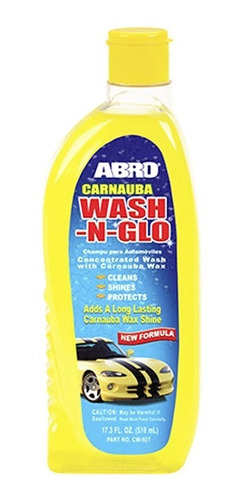 Shampoo Con Carnauba Para Autos X 510ml Abroventas