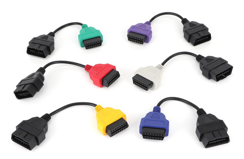 Cable Adaptador De Diagnóstico Automático De 6 Colores Con C