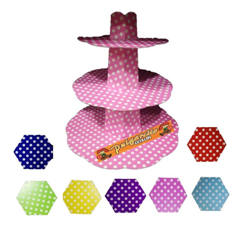 Pack X 3 - Torre Para Cupcakes Muffins