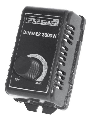Dimmer Dimer 3000w Dissipador Halogena Motor Monofasico Biv
