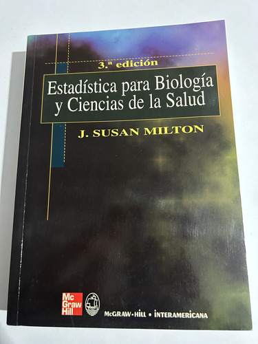 Libro Estadística Para Biología Y Ciencias De La Salud