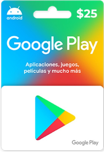 Tarjeta De Google Play 25