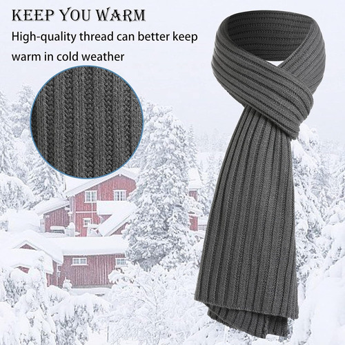 Conjunto De Gorro De Punto De Invierno Para Regalo Unisex, C