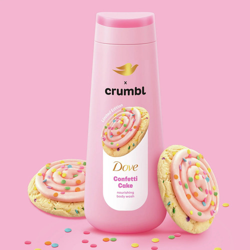 Dove Crumbl Bodywash Confetti Cake - Gel De Baño Hidratante