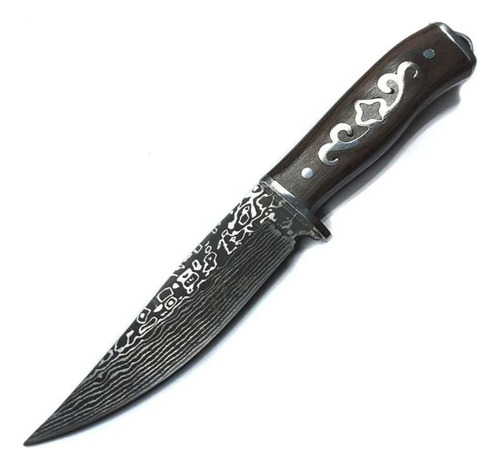 Cuchillo  Parrillero Multiuso Damasco Soul De Lujo Ag61