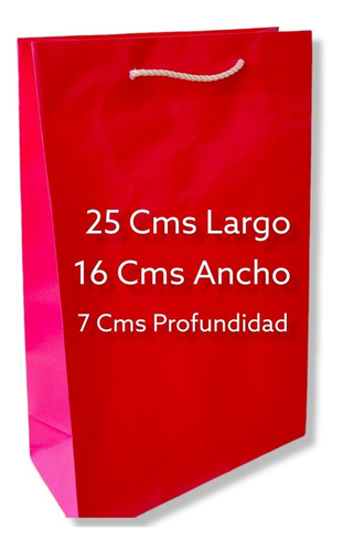 Imagen 5 de 10 de Bolsa Papel Regalo Cotillón Cordon Asa Ajustable Kraft Unico