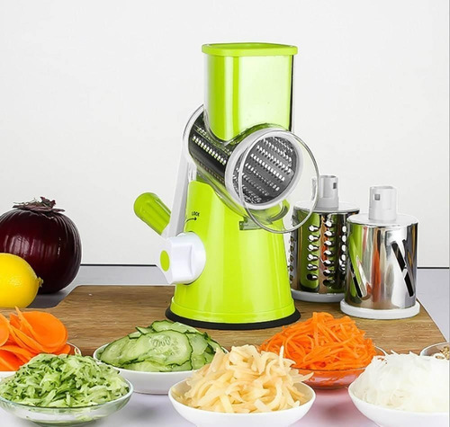 Imagen 2 de 6 de Rebanador Rallador Verduras Frutas Queso