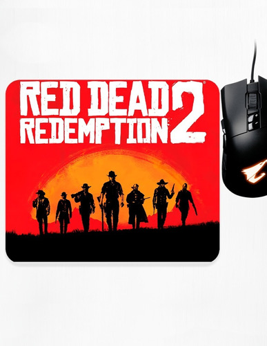 Mouse Pad Xs Red Dead Redemption 2 Videojuego