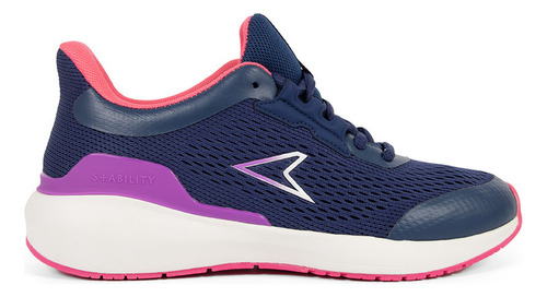 Zapatillas Deportivas Running Power Para Mujer Textil Shark