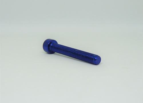 Pro Bolt Tornillo De Aluminio M6x40mm Azul