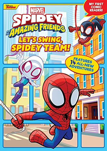 Book : Spidey And His Amazing Friends Lets Swing, Spidey...