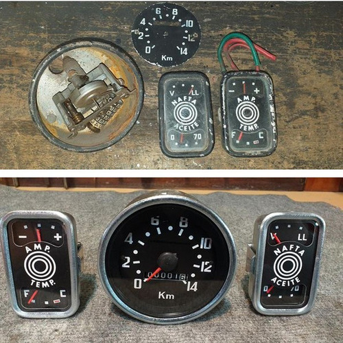 Calcos Jeep Willys / Kit De Instrumental X 7