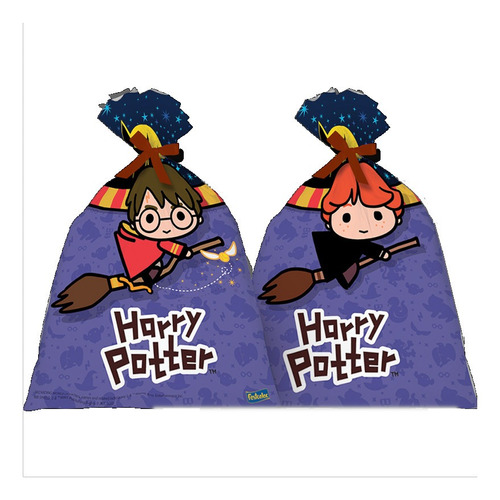 Sacolinha Surpresa Festa Harry Potter Kids - Contém 08 Unida