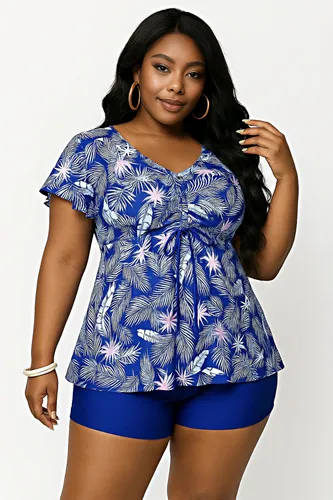 Plus Size Ropa De BaÃ±o Para Mujeres Gorditas Curvy Vestidos De BaÃ±o