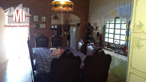 Imagem 16 de 30 de Linda Chácara Com 4 Dormitórios, Rica Em Água, Piscina, Área Gourmet, Pomar, Cascata, À Venda, 7000 M² Por R$ 680.000 - Zona Rural, Pinhalzinho - Sp - Ch0246