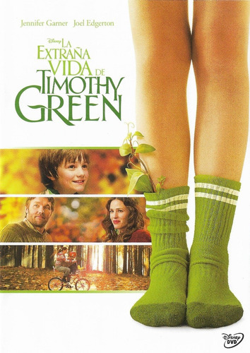 Extraña Vida De Timothy Green Jennifer Garner Pelicula Dvd