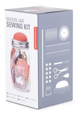 Kikkerland Cd513 Mason Jar Kit Costura