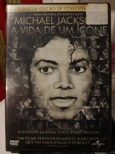 Dvd Duplo - Michael Jackson A Vida De Um Ícone