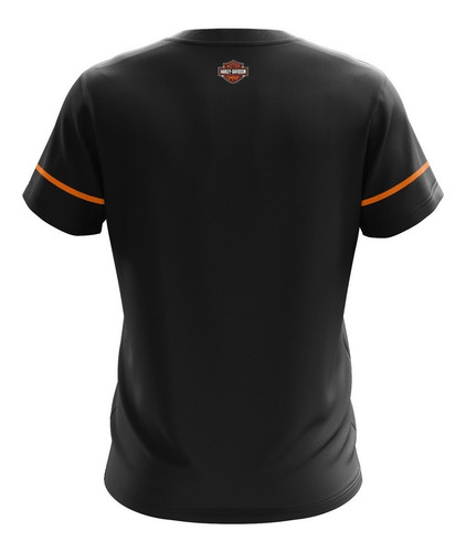 Imagem 5 de 7 de Kit 3 Camisetas Brk Motociclismo Harley Davidson Com Fpu 50+