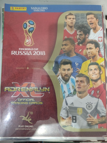 Fifa World Cup Rússia 2018 Tabuleiro (228 Cards) Panini 