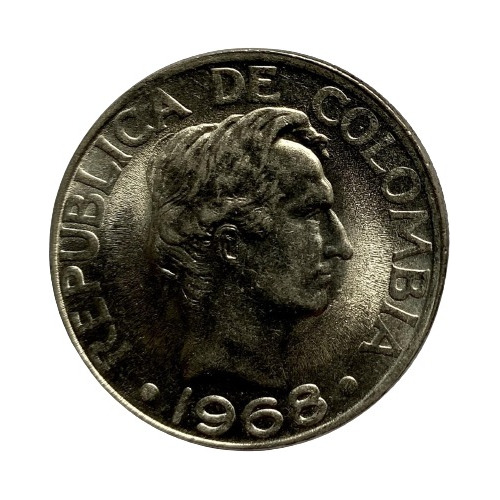 50 Centavos 1968 Sin Circular