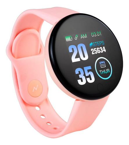 Reloj Inteligente Smartwatch Smart Unisex Noga Sw09 Rosa