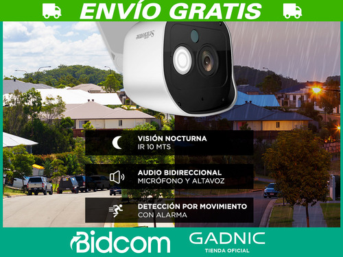 Kit X3 Cámara De Seguridad Srihome Ip Visión Nocturna