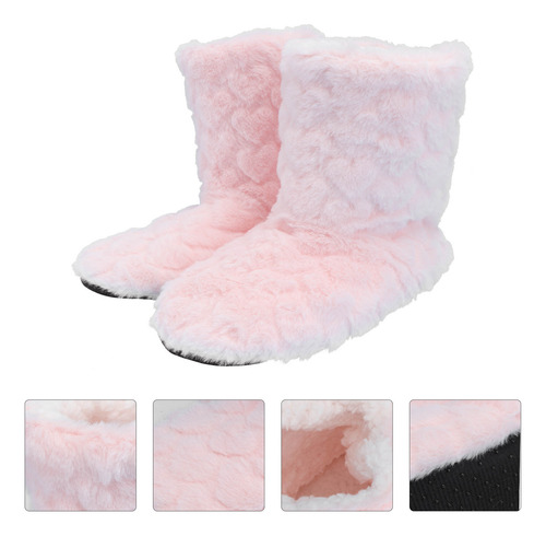 Botas De Baile Cálidas Y Antideslizantes Para El Suelo