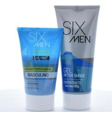Pack Six After Shave + Exfoliante Acné 