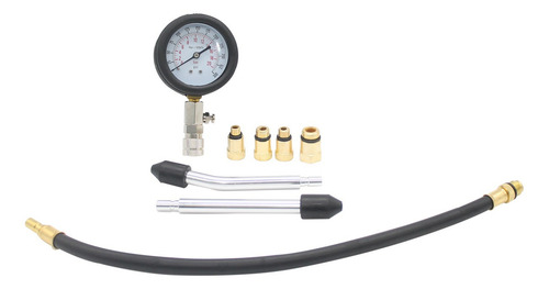 Medidor Compressão De Motor Teste De Cilindros 4 Adaptadores
