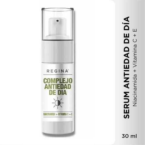 Imagen 1 de 7 de Serum Antiedad De Día Regina Niacinamida + Vitamina C + E