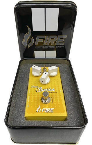 Pedal Fire Para Guitarra Power Booster Novo E Original