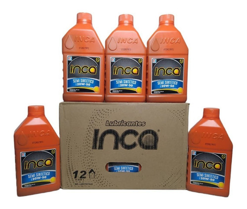 Aceite Inca Oil Semisintético 20w50 946ml 