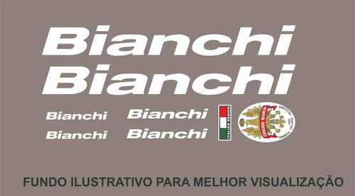 Adesivo Para Bicicleta Bianchi