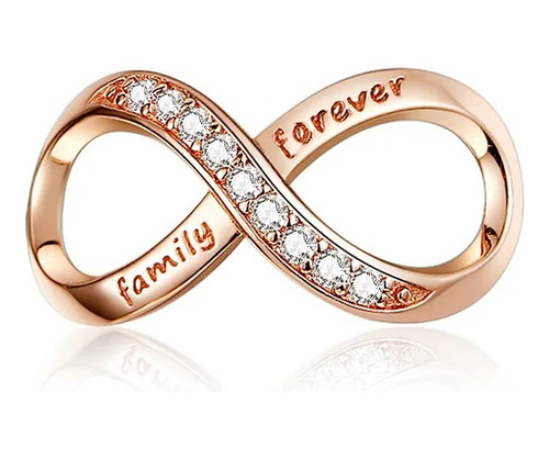 Charm Infinito Rose Familia Plata 925 London Jewelry 