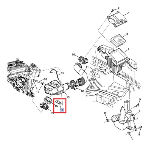 Sensor Masa Flujo Aire (maf) Pontiac Firebird 5.7l V8 1994